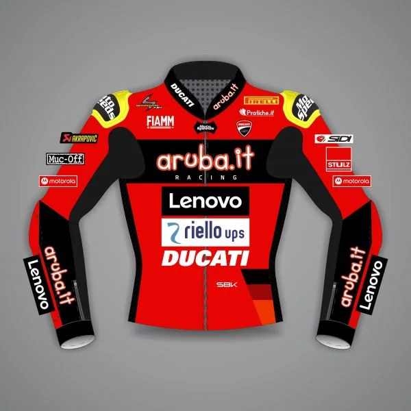 Alvaro Bautista Ducati SBK leather jacket – Gear | Shop