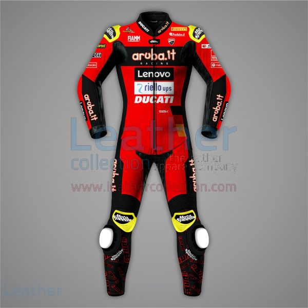 Alvaro Bautista Sports Bike Suit Ducati WSBK 2022 front view
