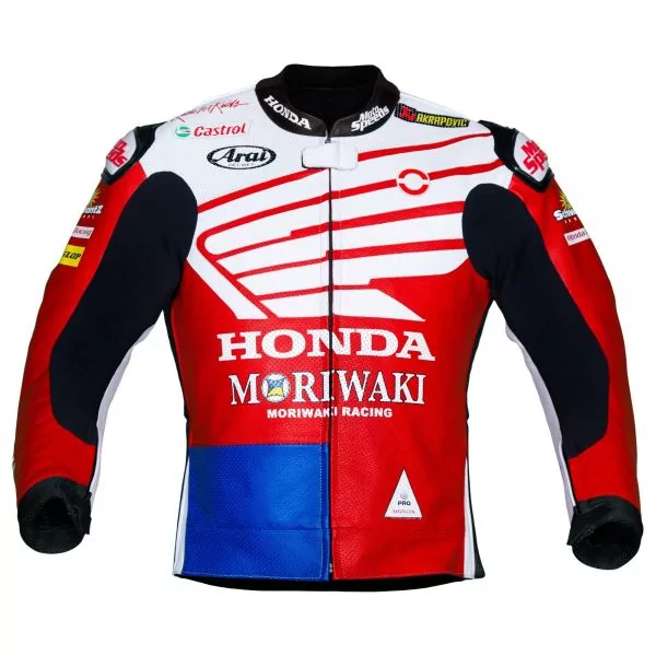MORIWAKI&HONDA ライダースジャケット　コラボ　L Moriwaki & Honda collaboration jacket Size L w/Protector Unused