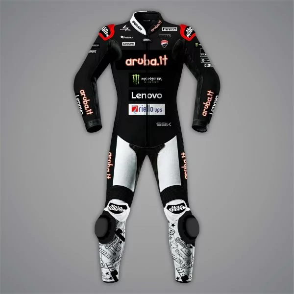Black and White Leathers