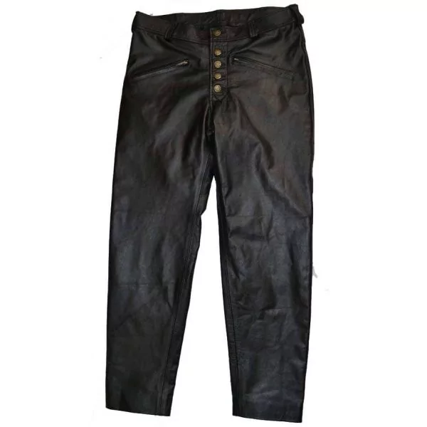 Black Leather Pants Men | Leather Collection