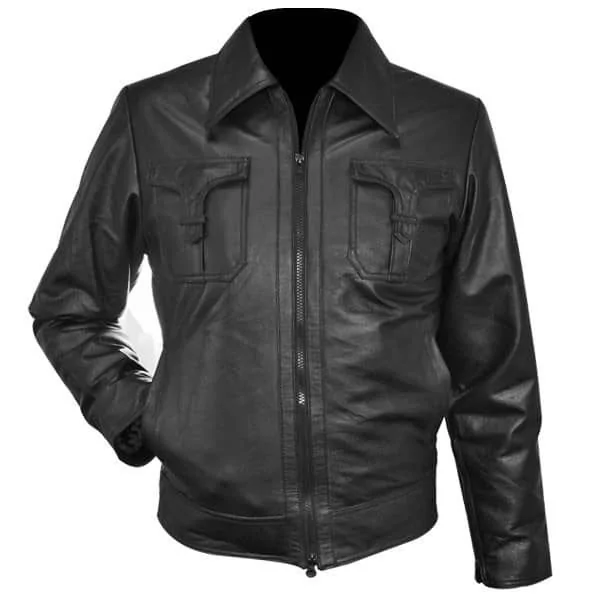 Leather shirt jacket - Men's leather jacket | Shop