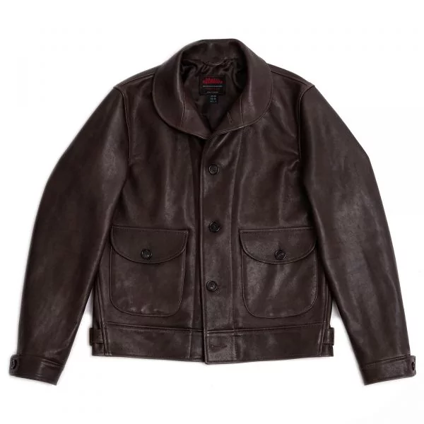 Shop the Stylish 1930s Cossack Leather Jacket Today!
