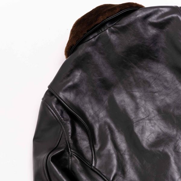 ジャケット・アウター RICKOWENS o fur collar leather jacket Rick Owens fur-trimmed Leather Jacket | Black | FARFETCH JO