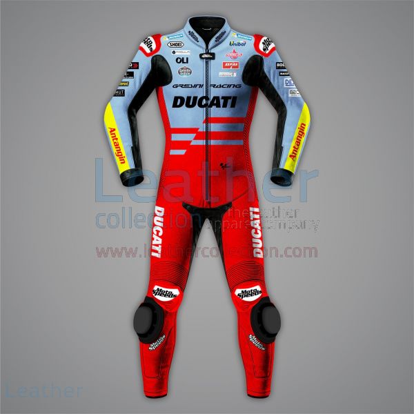 Fabio Di Giannantonio Ducati Full Leathers MotoGP 2023 front view
