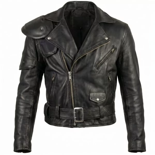 Mad Max Road Warrior Leather Jacket front view