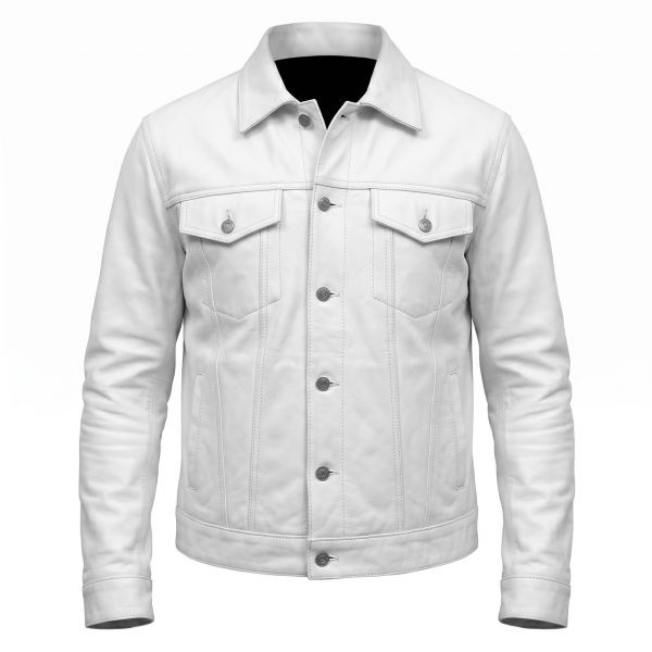 Once Upon a Time in Hollywood Cliff Booth Leather Jacket front view