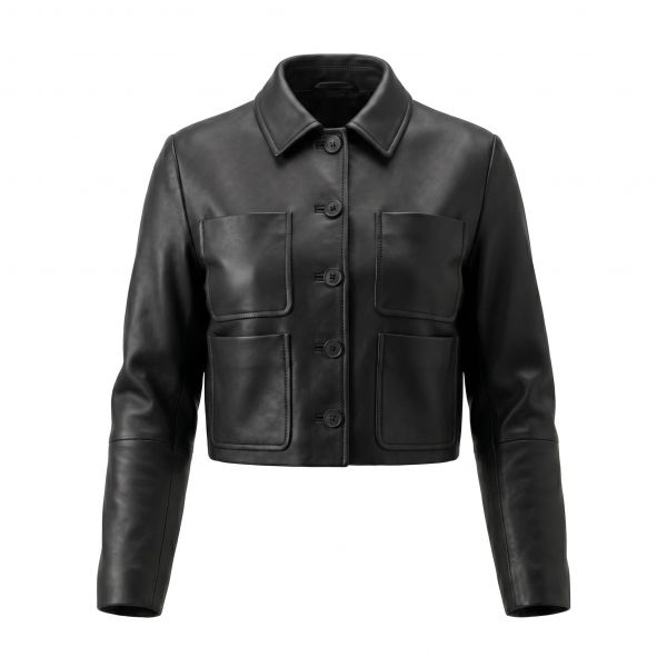 Wednesday Black Leather Jacket | Leather Collection
