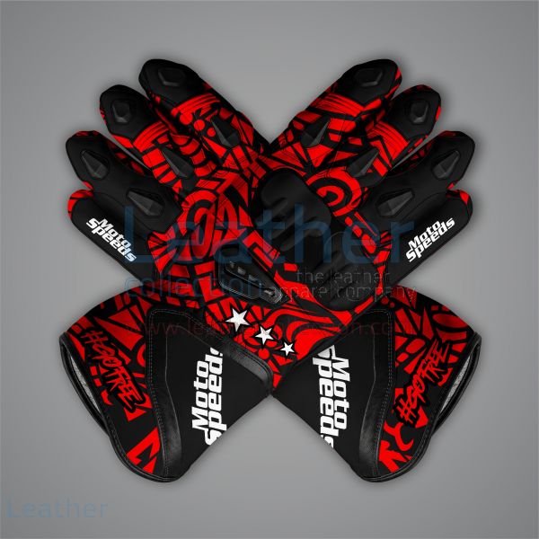 Francesco Bagnaia Black and Red Gloves MotoGP 2024