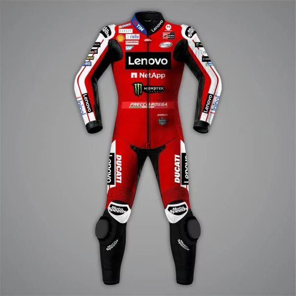 Francesco Bagnaia Suit Ducati MotoGP 2026 front view