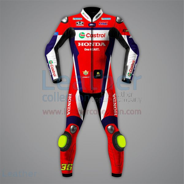 Honda Leathers Joan Mir MotoGP 2025 Front