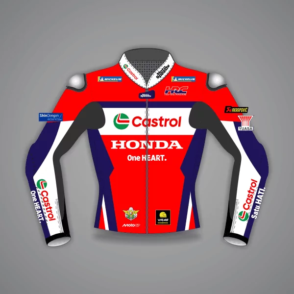 Honda Luca Marini MotoGP riding jacket–MotoGP leather | Shop