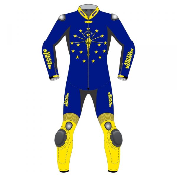 Indiana Flag Motorbike Suit
