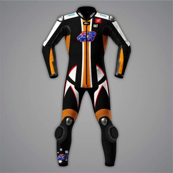 Jack Miller Sportbike Race Suit KTM Winter Test 2022 front view
