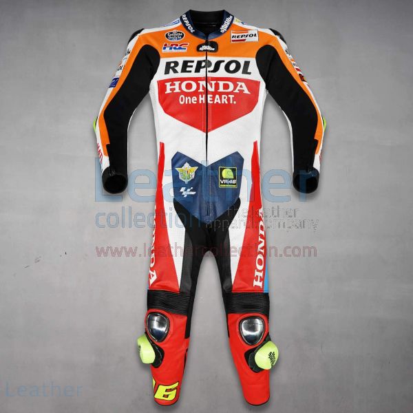 Joan Mir Repsol Honda Racing Leathers MotoGP 2024 front view