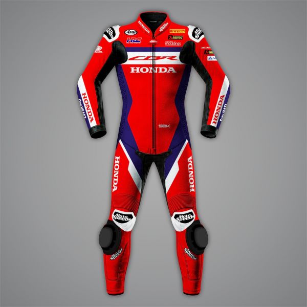 Jonathan Rea Suit Honda HRC WSBK 2026 front view