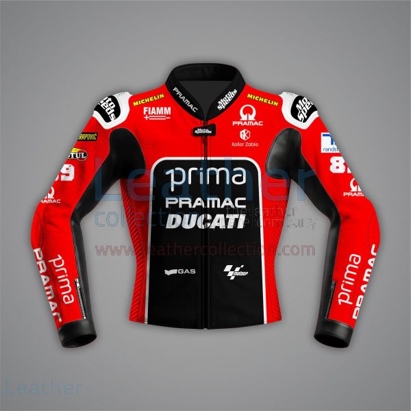 Jorge Martin Ducati Pramac Jacket British GP 2024 back view