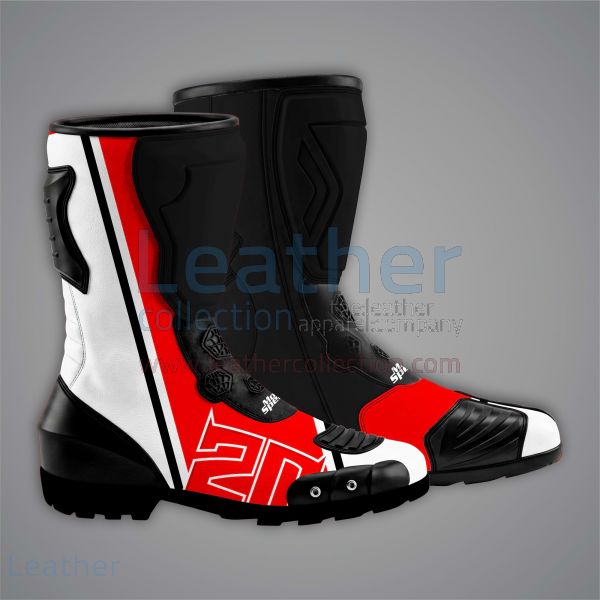 Leather Race Boots Fabio Quartararo British GP 2024