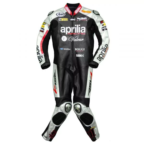 Leon Haslam Aprilia Leathers