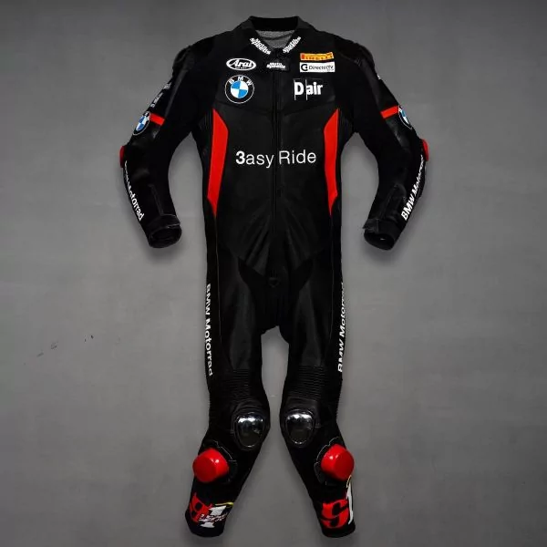 bmw leather suit Leon Haslam BMW WSBK 2011