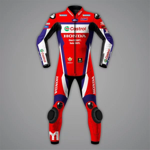 Luca Marini Suit Honda HRC Castrol MotoGP 2026 front view