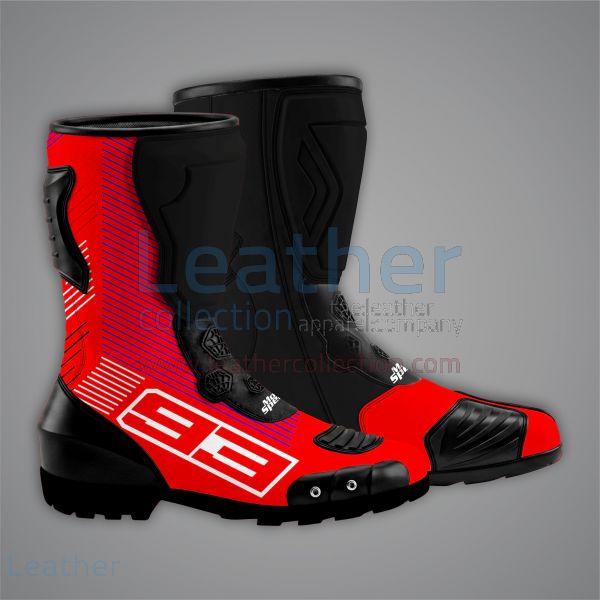 Marc Marquez Red Biker Boots MotoGP 2024