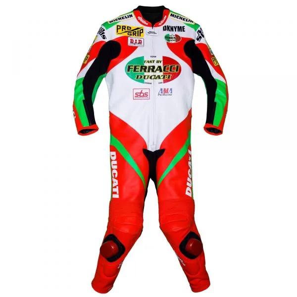 Full Leather Biker Suit