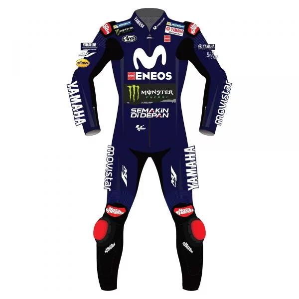 Maverick Vinales Movistar Yamaha MotoGP 2018 Suit Maverick Vinale Yamaha MotoGP 2018