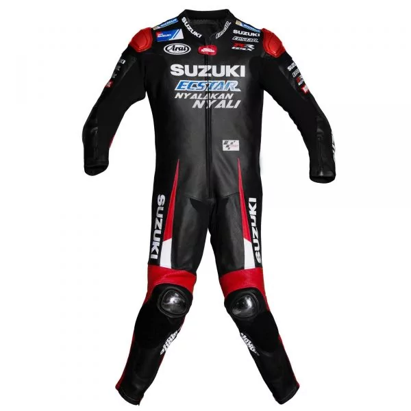 Black Motorcycle Leathers Maverick Vinale Suzuki Motogp 2016