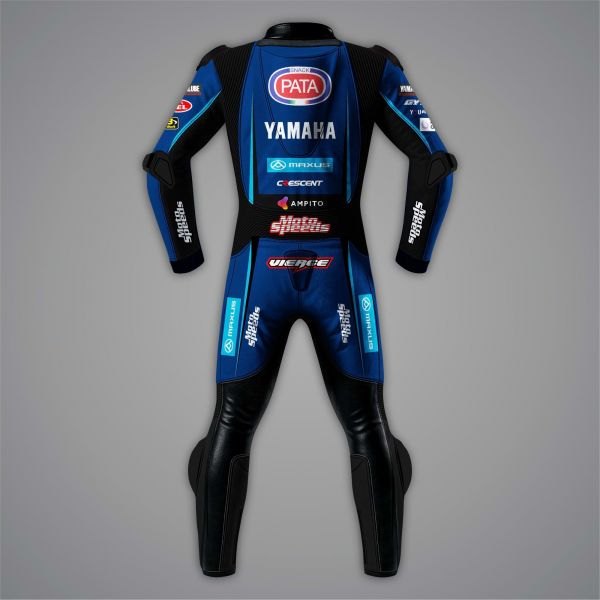 YAMAHA レーシングジャケット 青黒 motogp2026-xavi-vierge-suit-