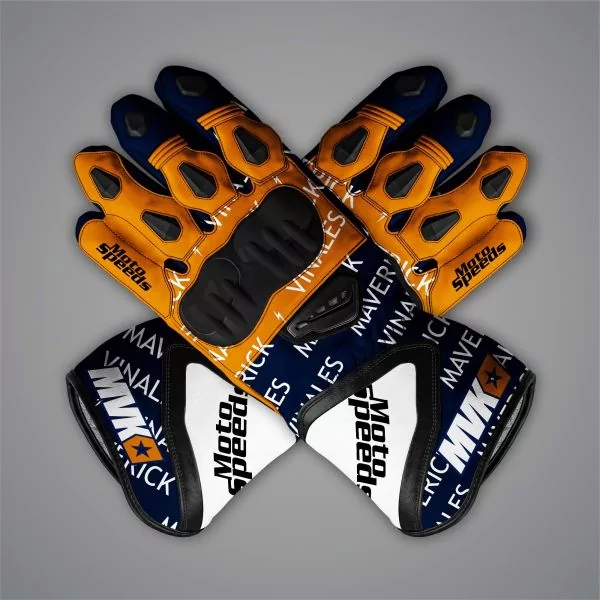 Maverick Vinales MotoGP gloves 2025