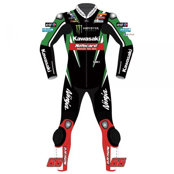 トム・サイクスの Kawasaki レーシングスーツを手に入れろ！