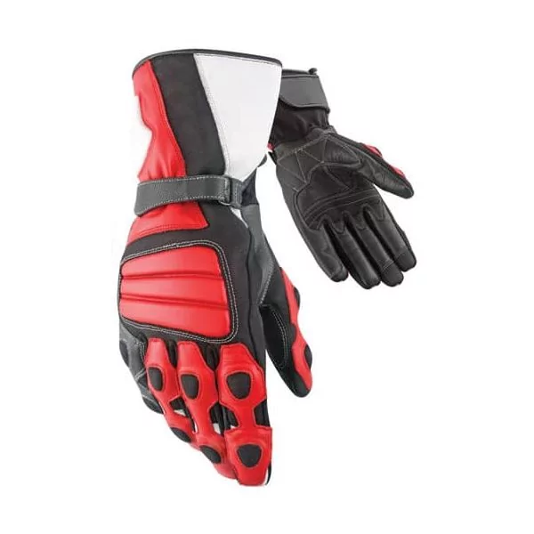 Red Moto Gloves