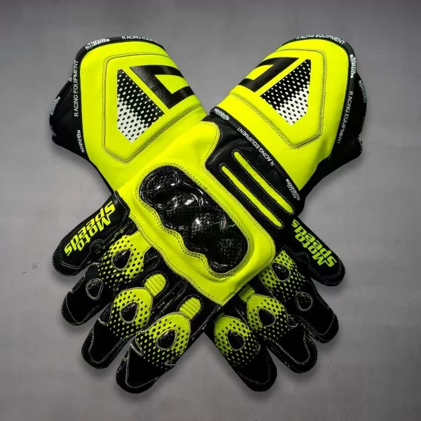 Yellow Riding Gloves