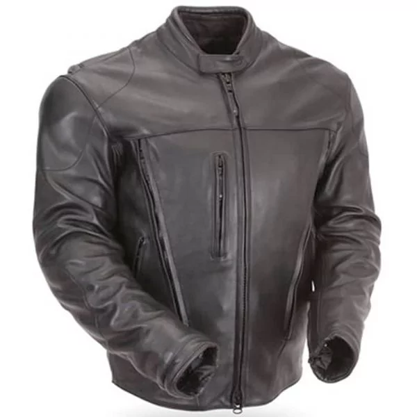 Waterproof Leather Jacket with CE Armor – Jackets | Shop