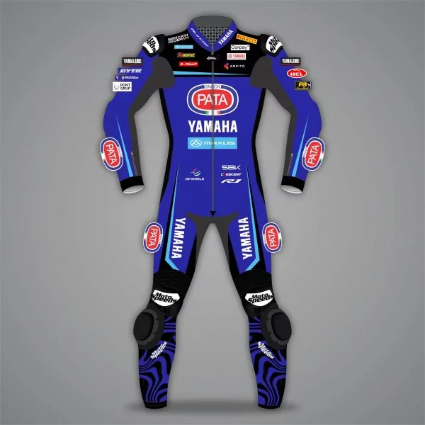 バイクウェア・装備 TEAM YAMAHA Xavi Vierge Yamaha WSBK race suit – Racing leathers | Shop