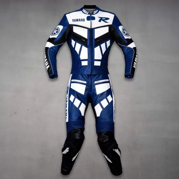 Blue Motorcycle Suit