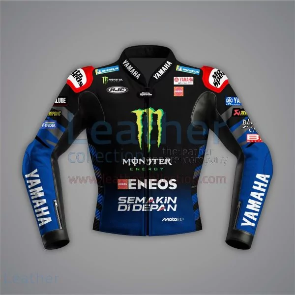 Quartararo出品 Yamaha MotoGP race jacket - Leather racing jacket | Shop