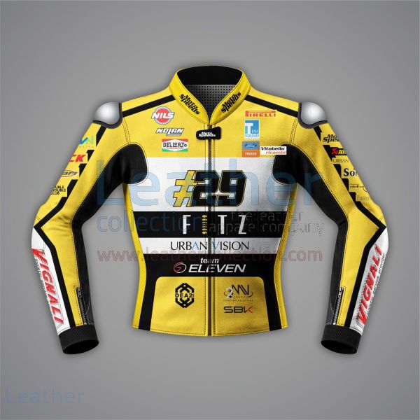 Yellow Moto Jacket