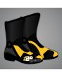 Yellow Biker Jacket Andrea Iannone Ducati SBK 2025 Matching Boots