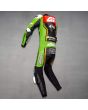 Kawasaki Leather Race Suit Garrett Gerloff SBK 2025 left side view