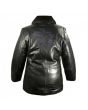 Leather Jacket With Fur Collar