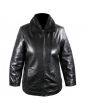 Leather Jacket With Fur Collar