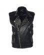 Biker Lederweste