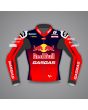 Pedro Acosta Red Bull Leather Biker Jacket MotoGP 2024 front view