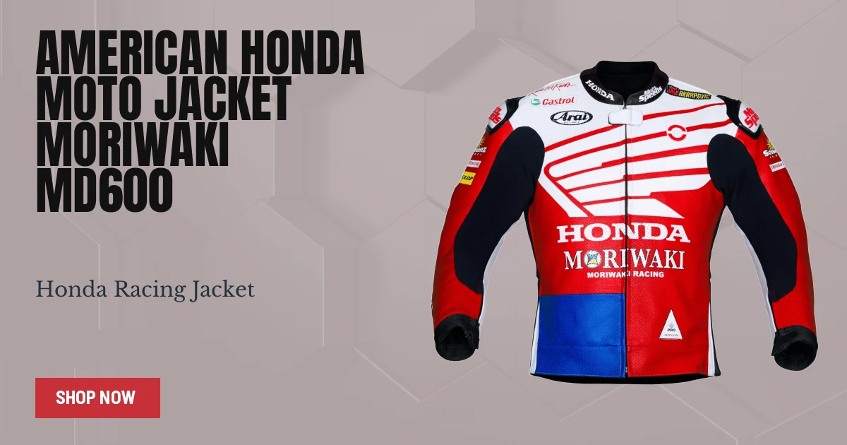 American Honda Moto Jacket Moriwaki MD600 - Team Replica