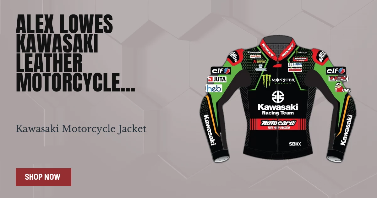 Alex Lowes WSBK Racing Jacket Kawasaki 2020 - Race Replica