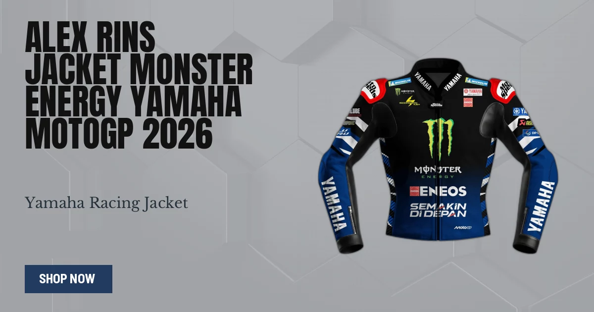 Alex Rins MotoGP Racing Jacket Yamaha 2026 - Track Ready Fit