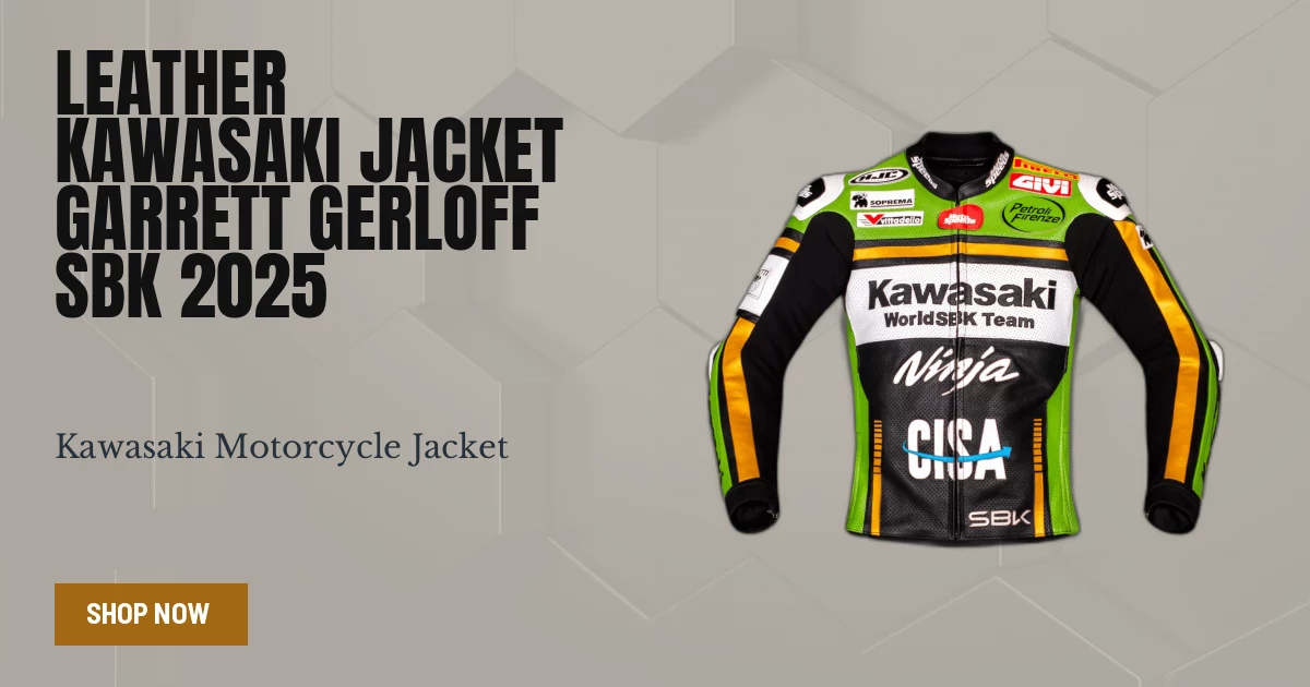 Garrett Gerloff WSBK Racing Jacket Kawasaki 2025 - Race Fit