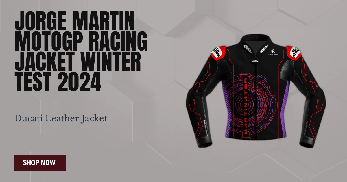 Jorge Martin MotoGP Racing Jacket Ducati 2024 - Black